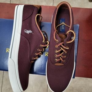 Men's polo casual canvas tennis shoes